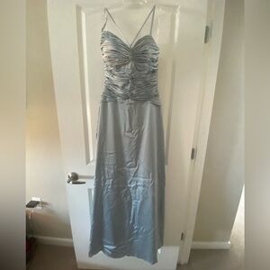 never worn AW Bridal dress - Selma size 4, baby blue color